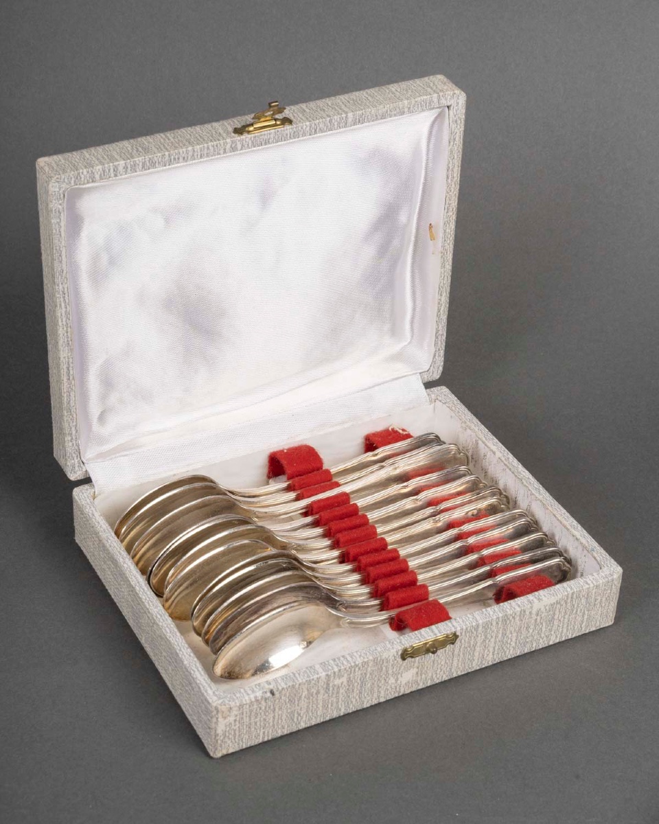 Ercuis Silver-plated Metal Cutlery Set-photo-2