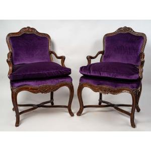 Pair Of Regency Period Armchairs