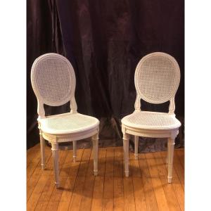 Pair Of Louis XVI Style Chairs.