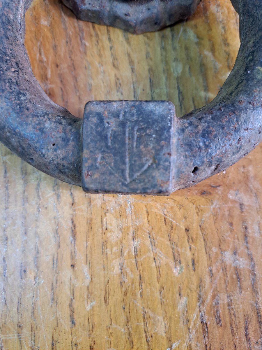 Marteau de porte du 17e siècle-photo-1
