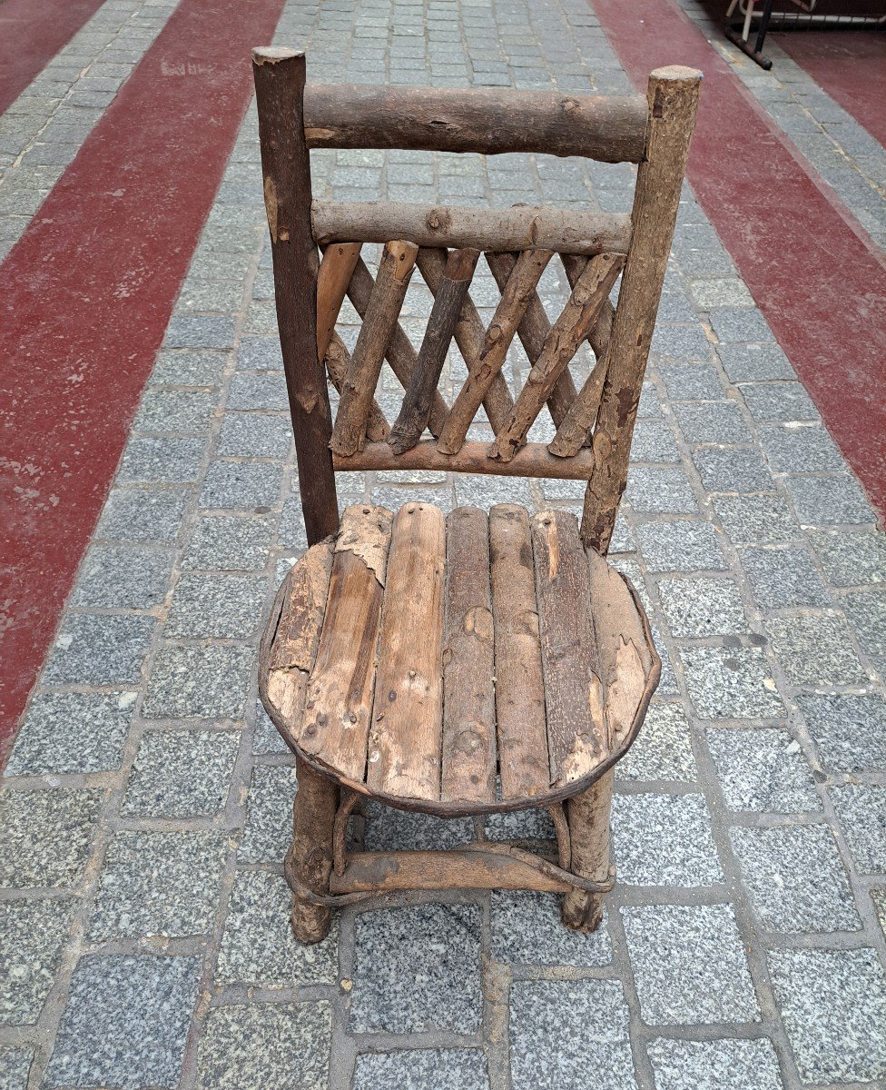 Brutalist Children's Chair