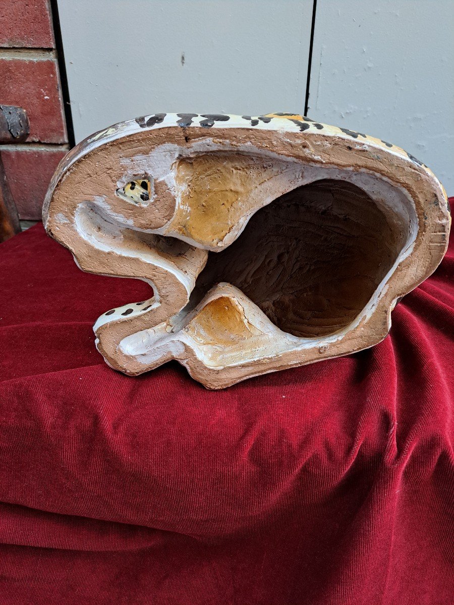 Italian Terracotta Panther-photo-1
