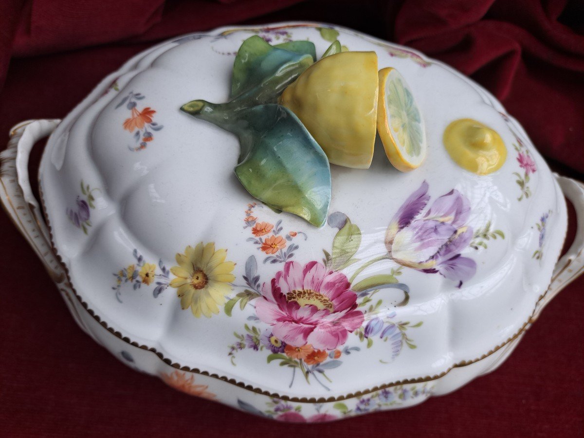  Nymphenburg Porcelain Soup Tureen-photo-7