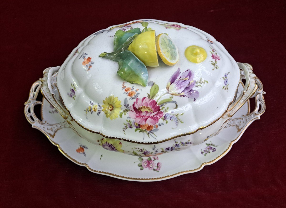  Nymphenburg Porcelain Soup Tureen