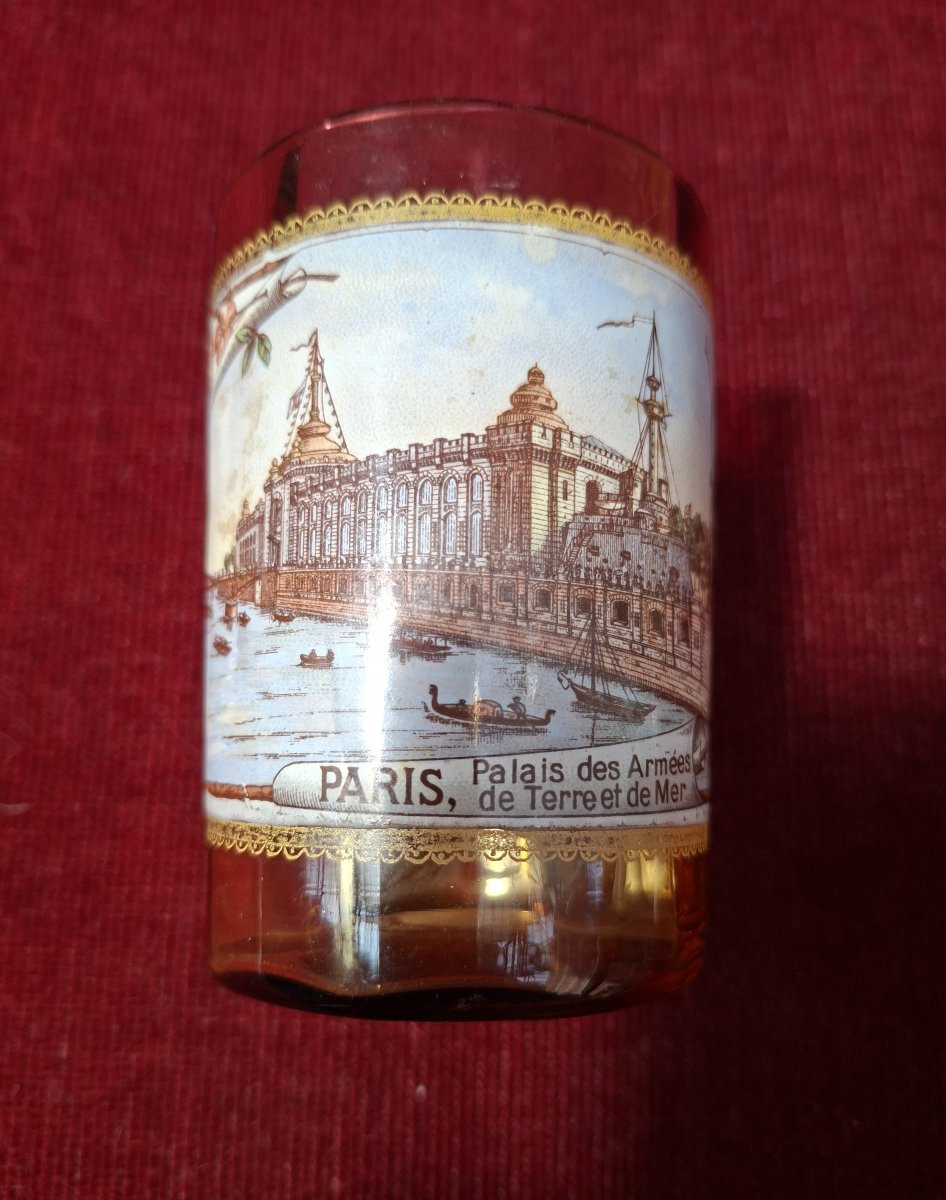 Crystal Goblet With A View Of Paris-photo-3