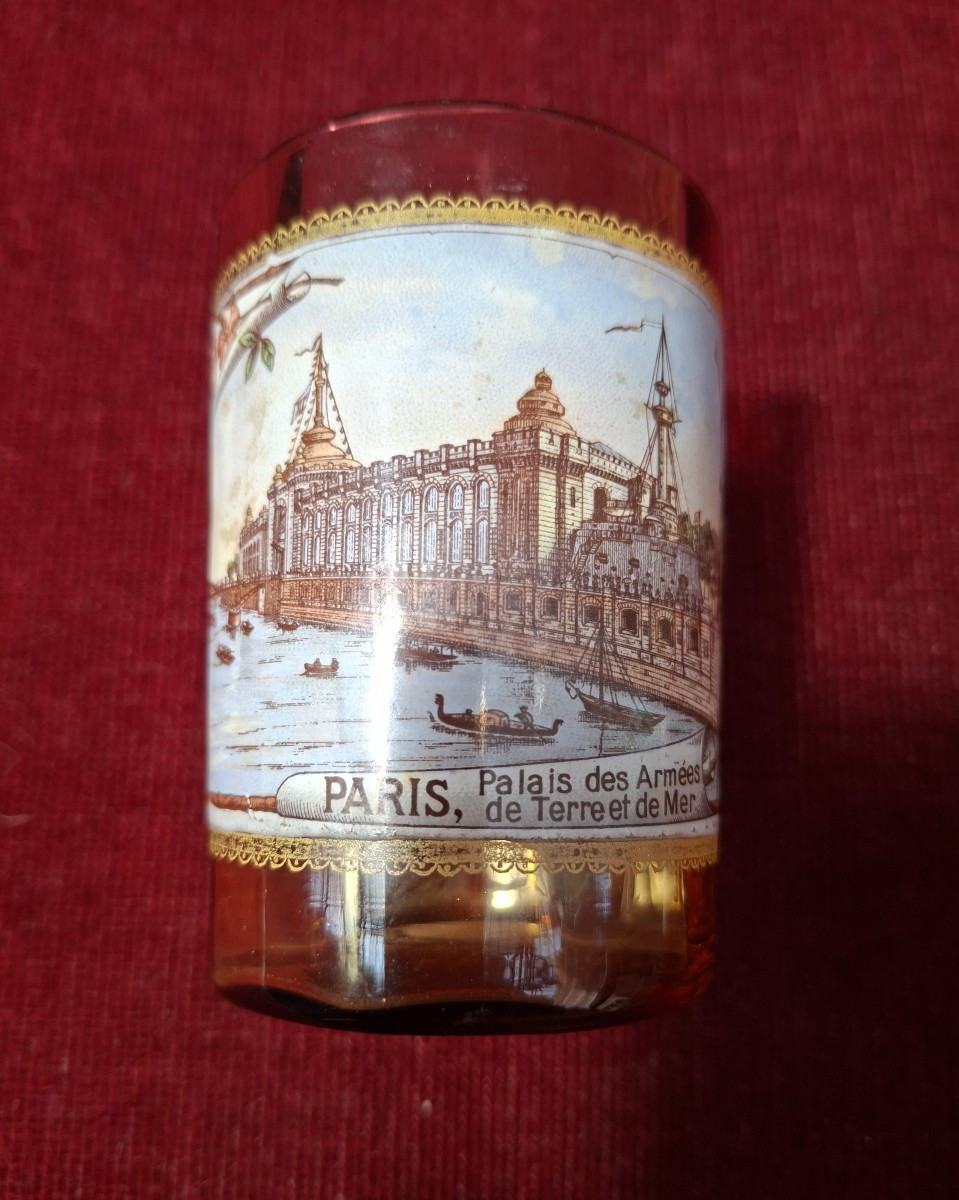 Crystal Goblet With A View Of Paris