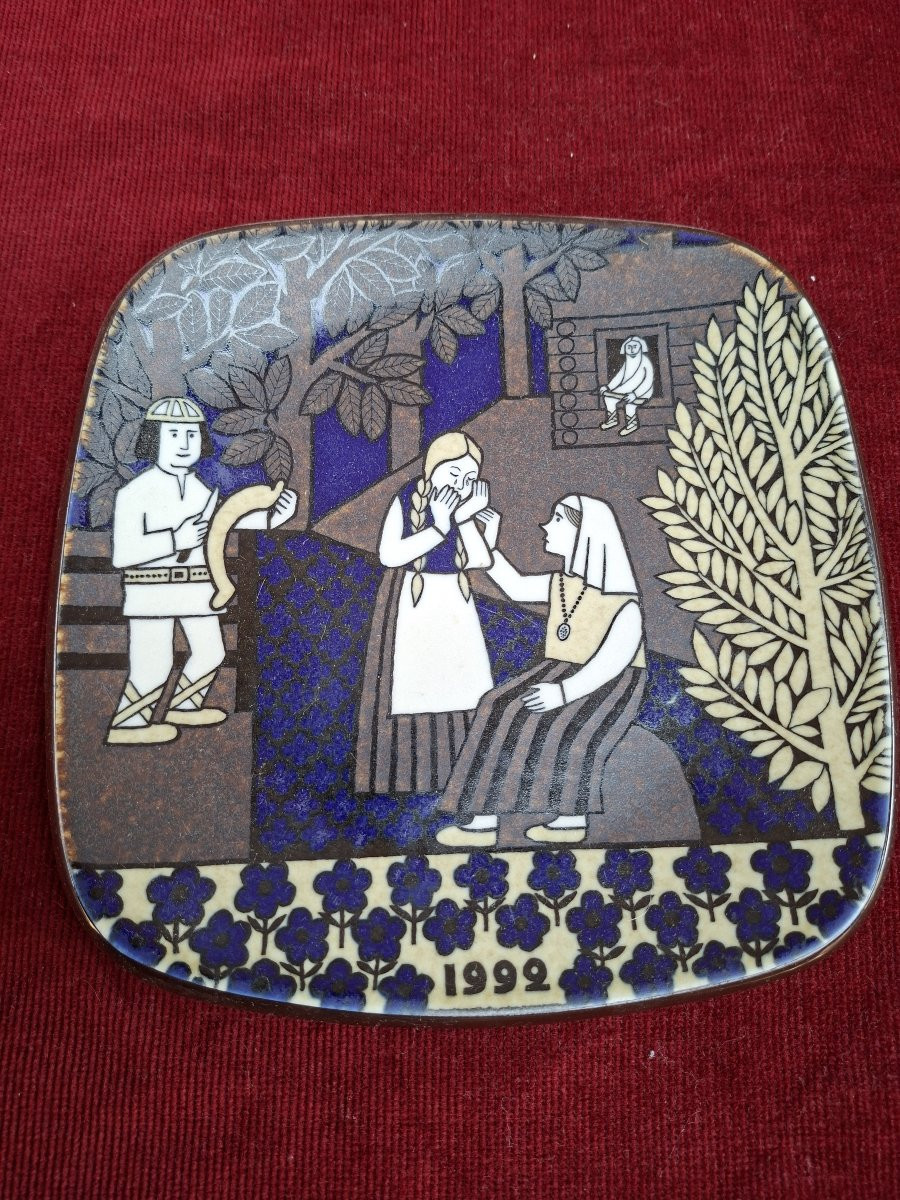 5 Arabia Plates From Finland-photo-4