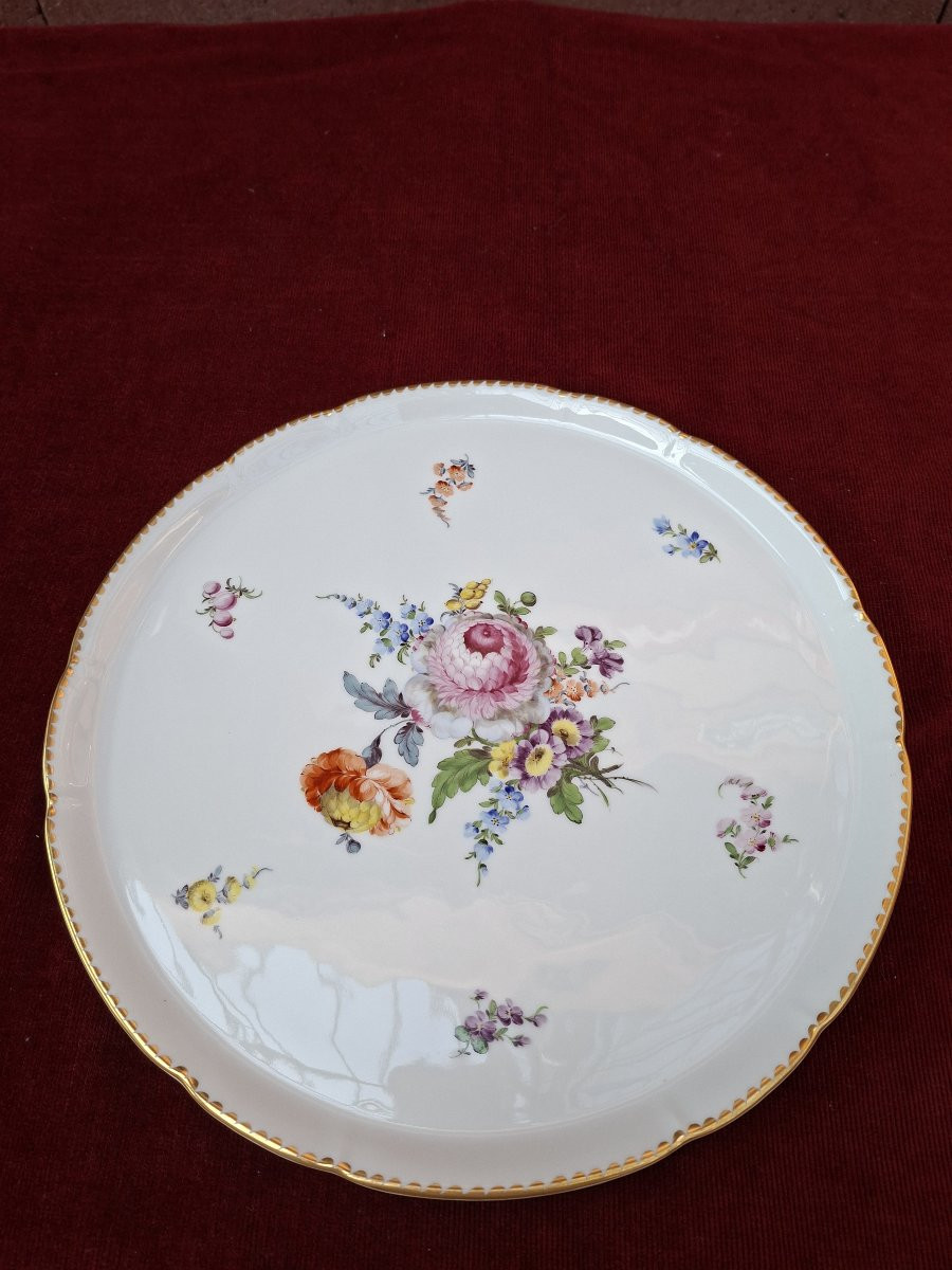 plat à tarte  Nymphenburg-photo-3