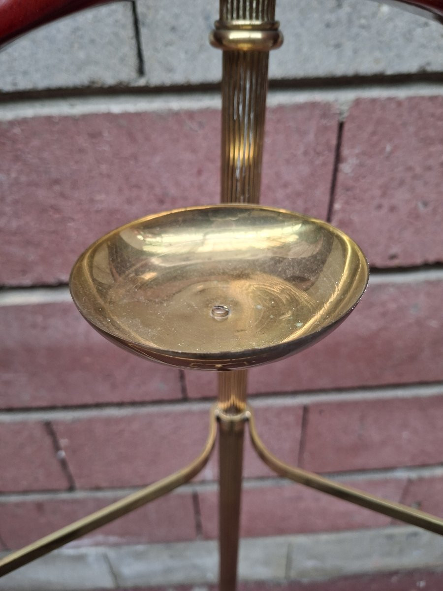 Gilded Brass Valet Stand -photo-2