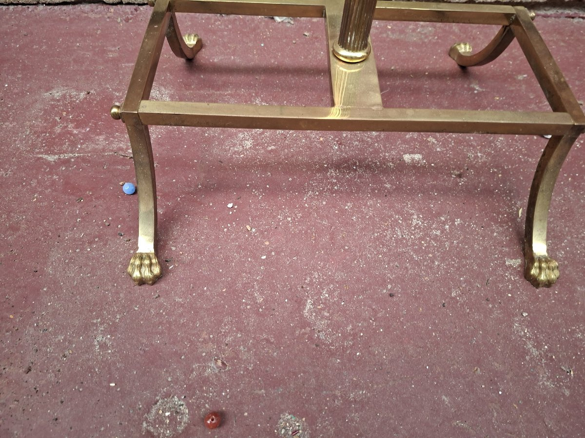 Gilded Brass Valet Stand -photo-4
