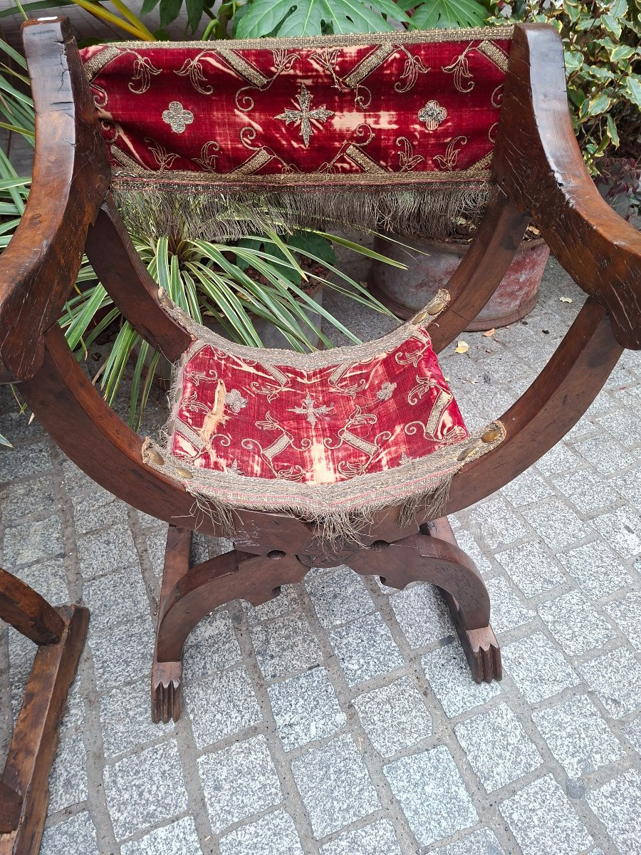 Pairede fauteuils époque 17 em-photo-5