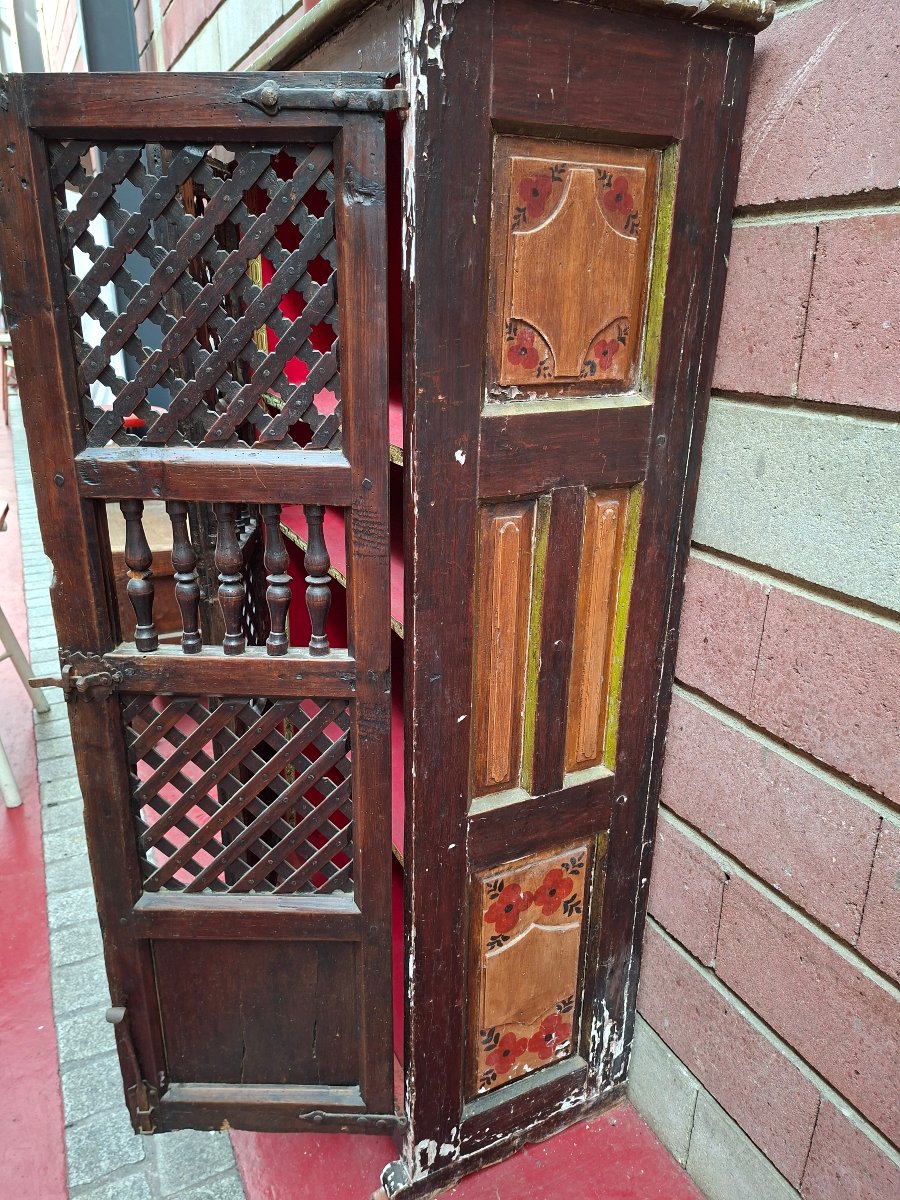 Petite armoire rustique  garde-manger-photo-3