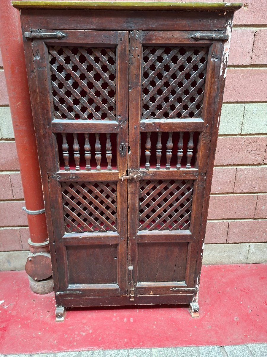 Petite armoire rustique  garde-manger-photo-6
