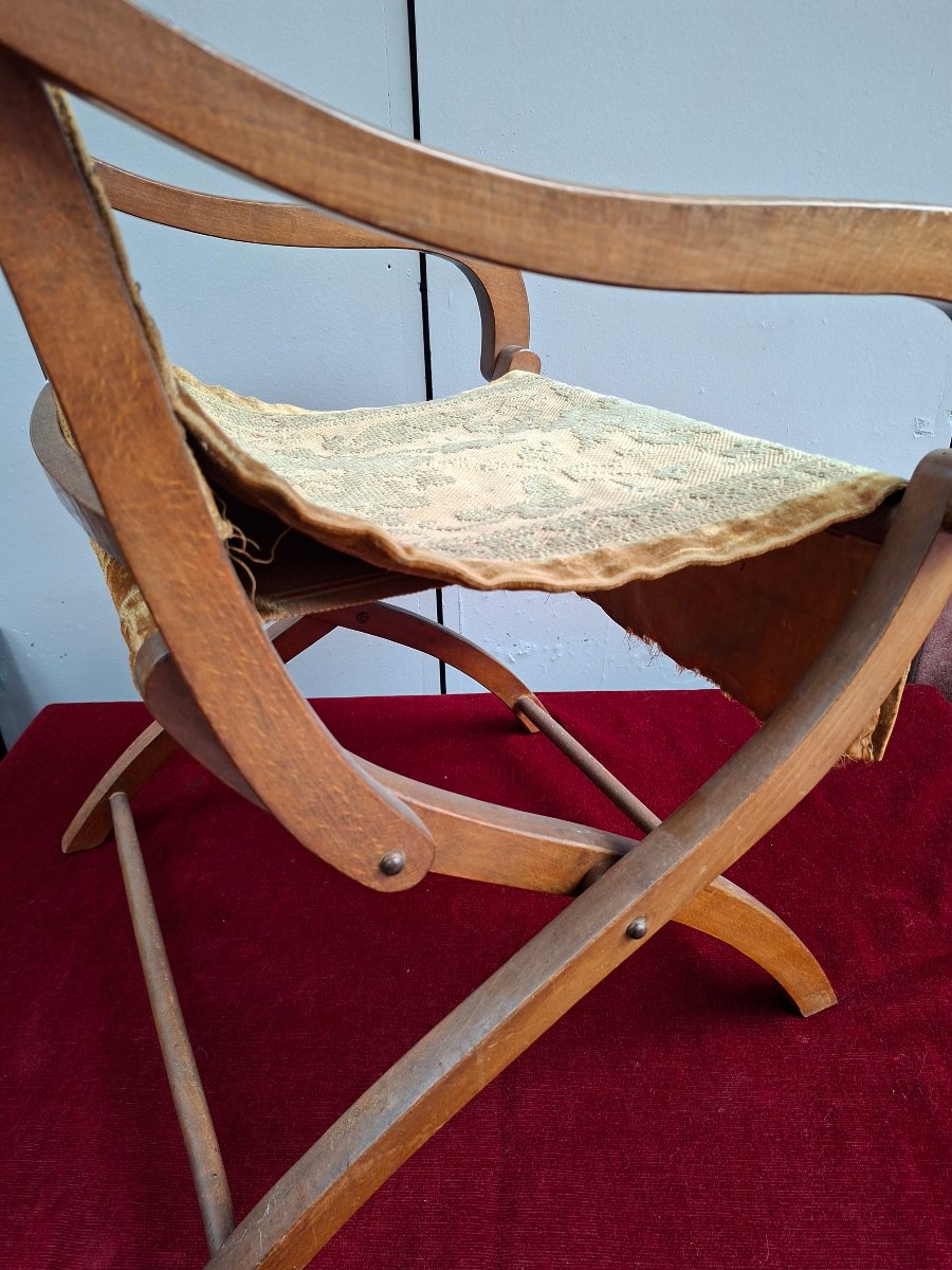 Nice Vintage N III Child's Chair-photo-3