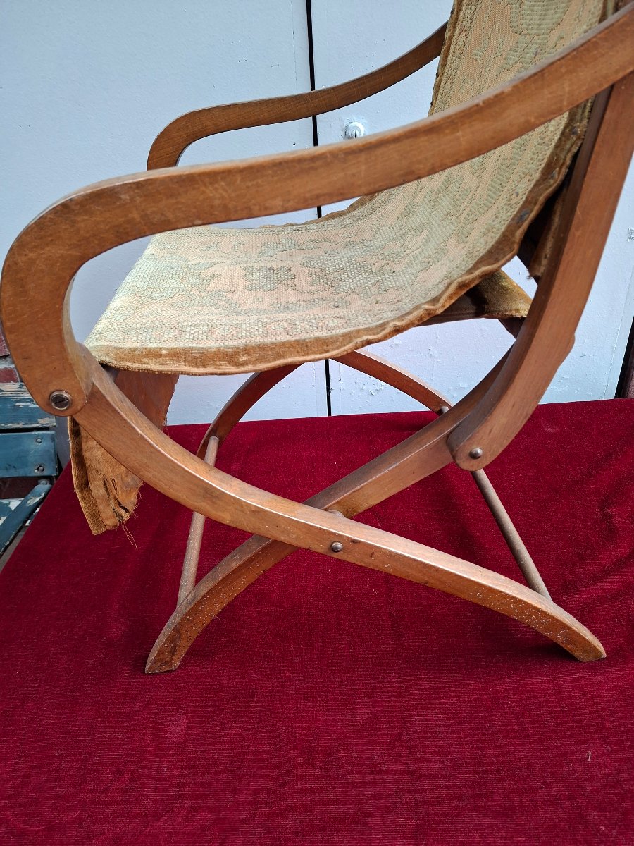 Nice Vintage N III Child's Chair-photo-4