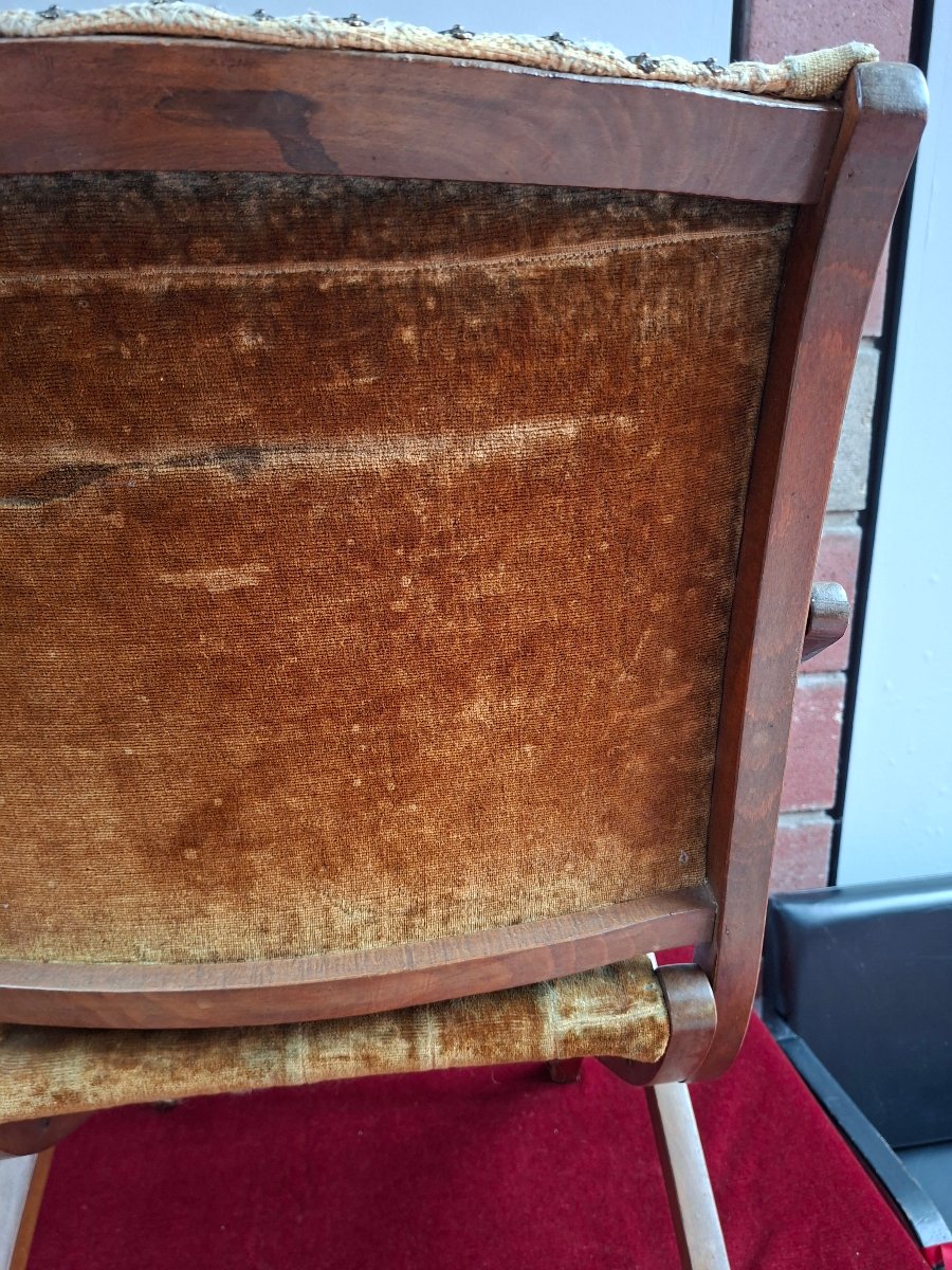 Nice Vintage N III Child's Chair-photo-2
