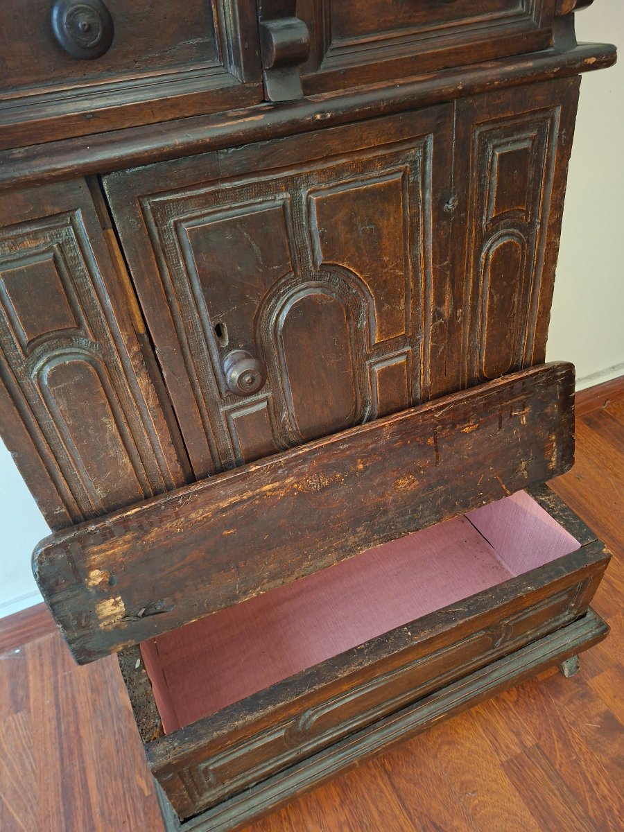 Prie-dieu du 17 em siecle -photo-4