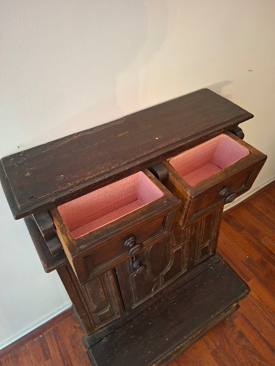 Prie-dieu du 17 em siecle -photo-1
