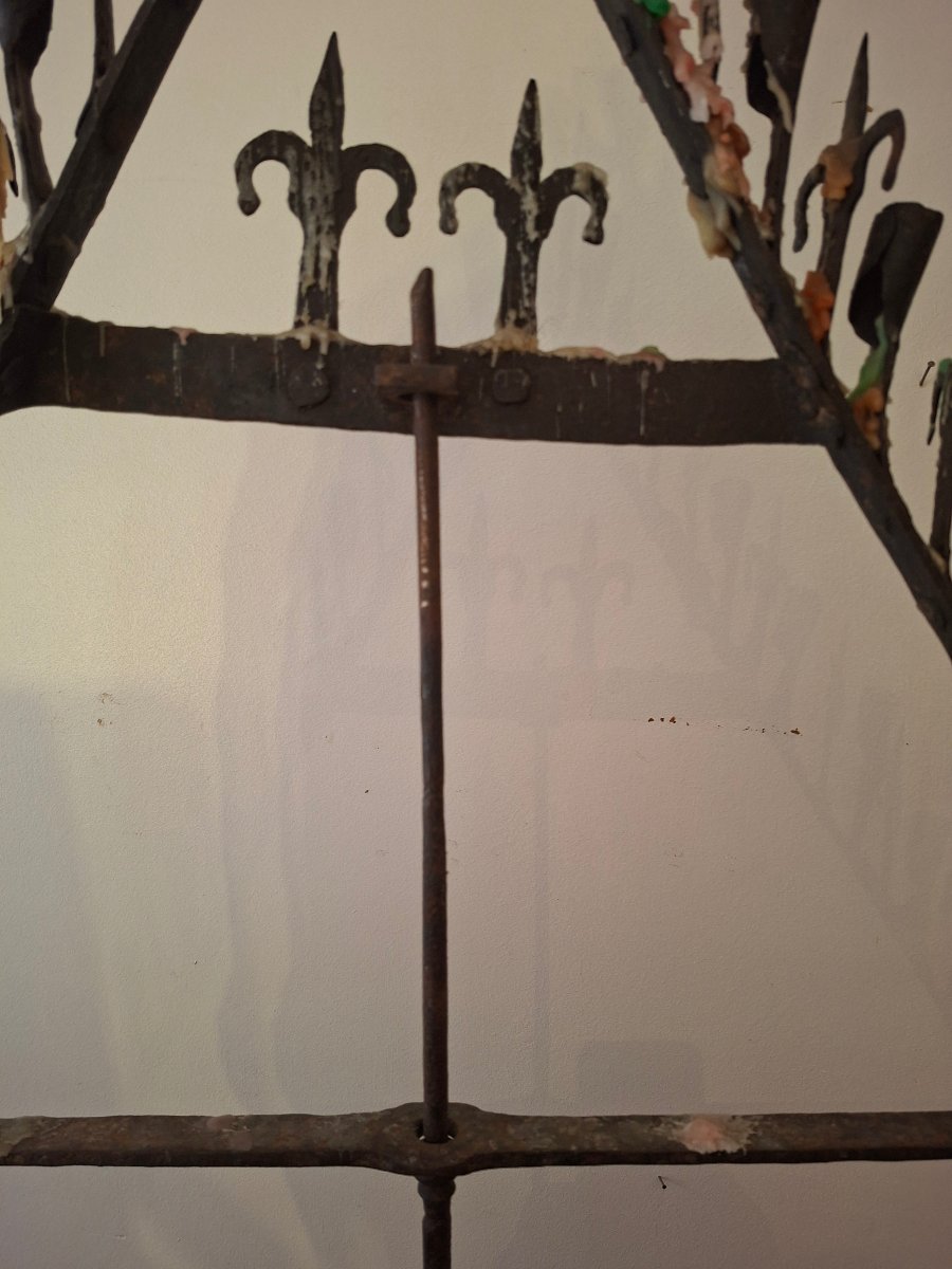 Wrought-iron Candlesticks-photo-4