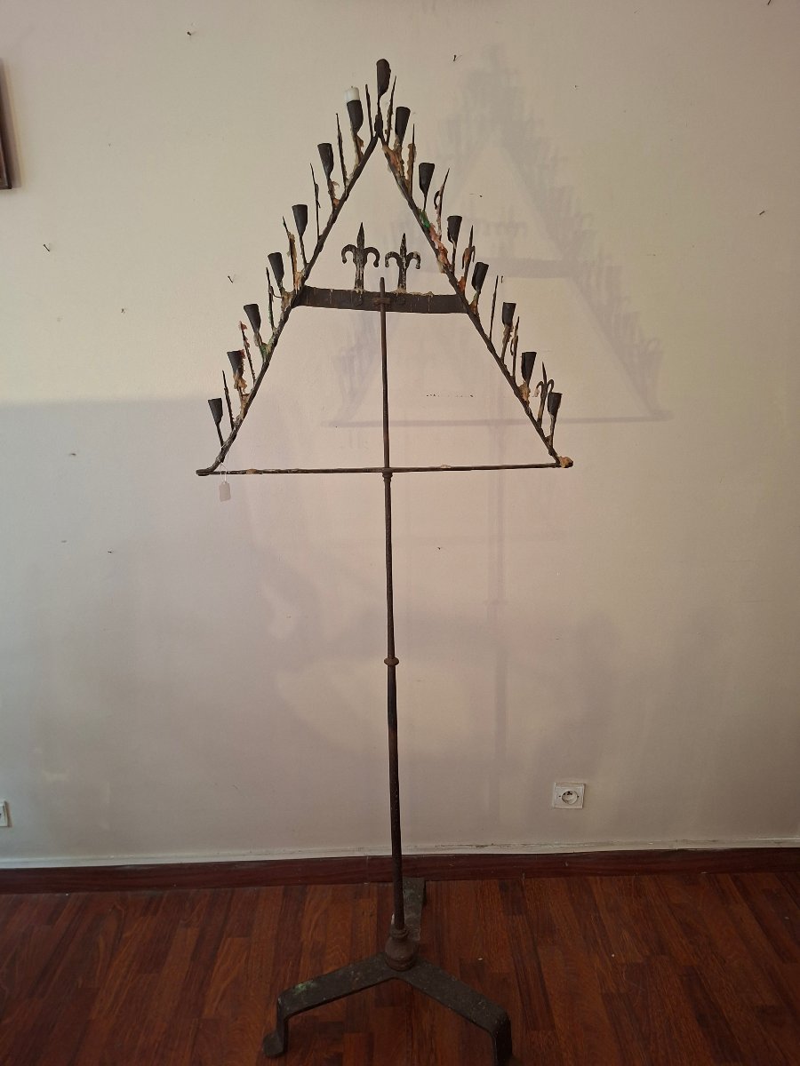 Wrought-iron Candlesticks