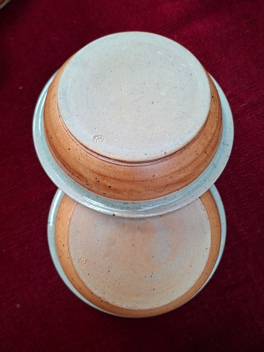 20th-century Stoneware Set-photo-4
