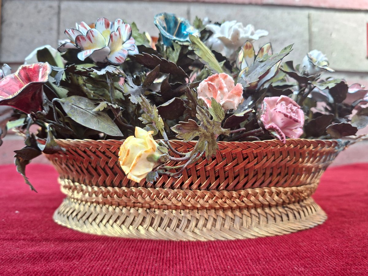 Flower Basket Centerpiece 