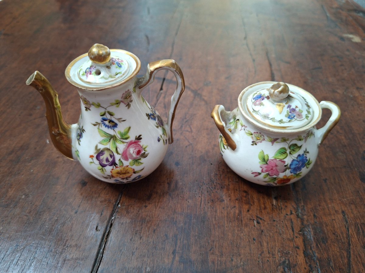 Tête à tête en porcelaine de Paris-photo-1