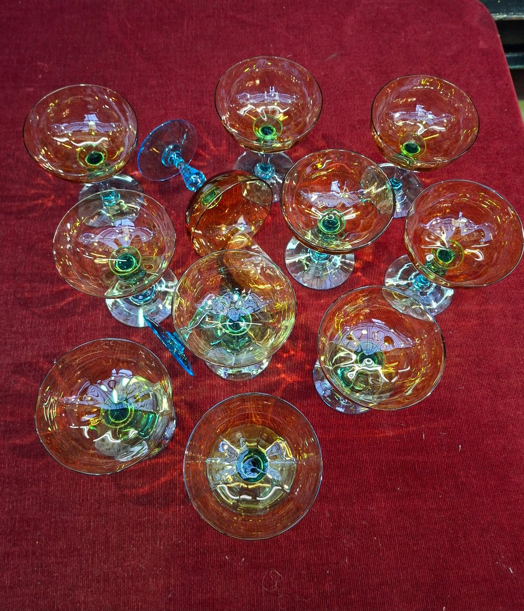 12 George Sand Champagne Glasses-photo-3