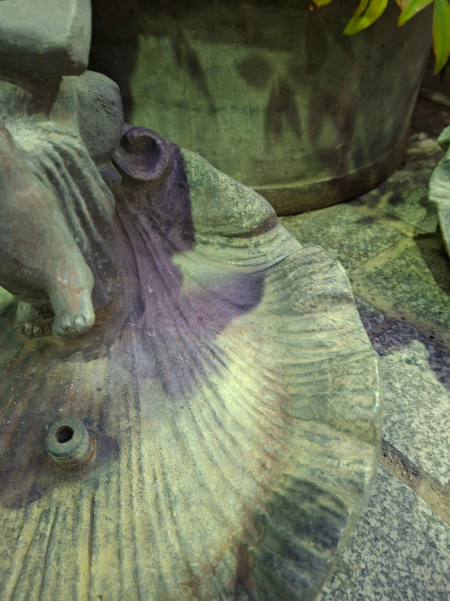 Two 19th-century Lead Fountains -photo-4