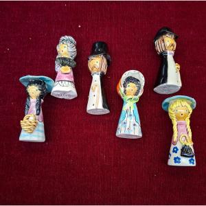 six sujets signés Rabatti