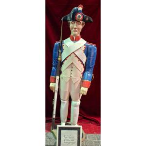 Wooden Révolutionnaire Warren Soldier