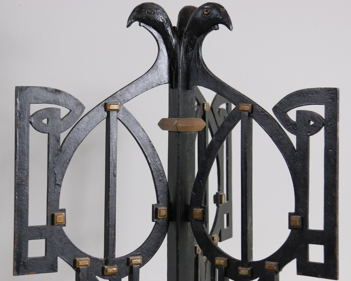 Sculpture tripode Art Nouveau-photo-3