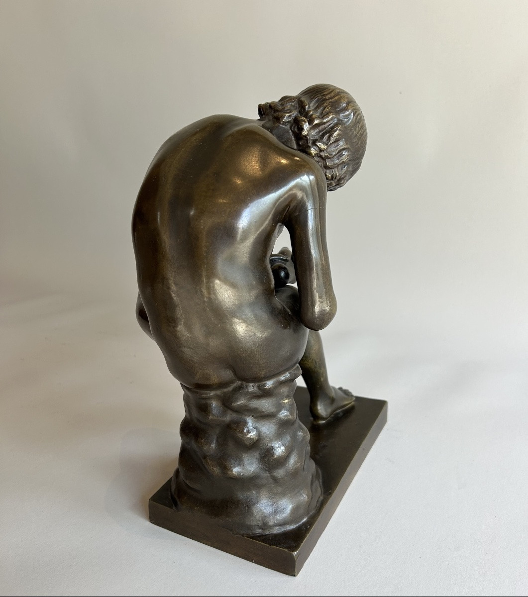 Le tireur d'épine ou Spinario, d'après l'antique -photo-2