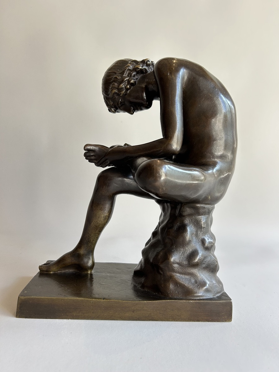 Le tireur d'épine ou Spinario, d'après l'antique -photo-4