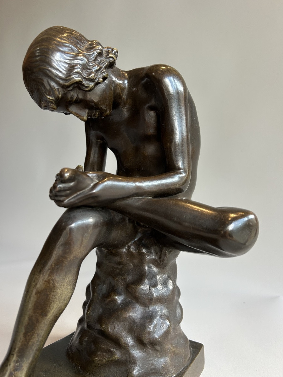 Le tireur d'épine ou Spinario, d'après l'antique -photo-2
