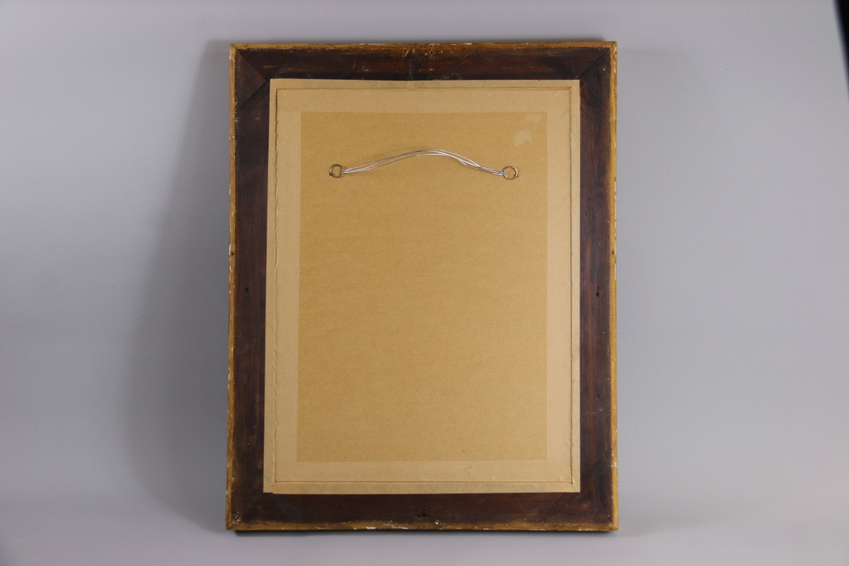 Fragment de papier-peint représentant Hadès et Cerbère-photo-1