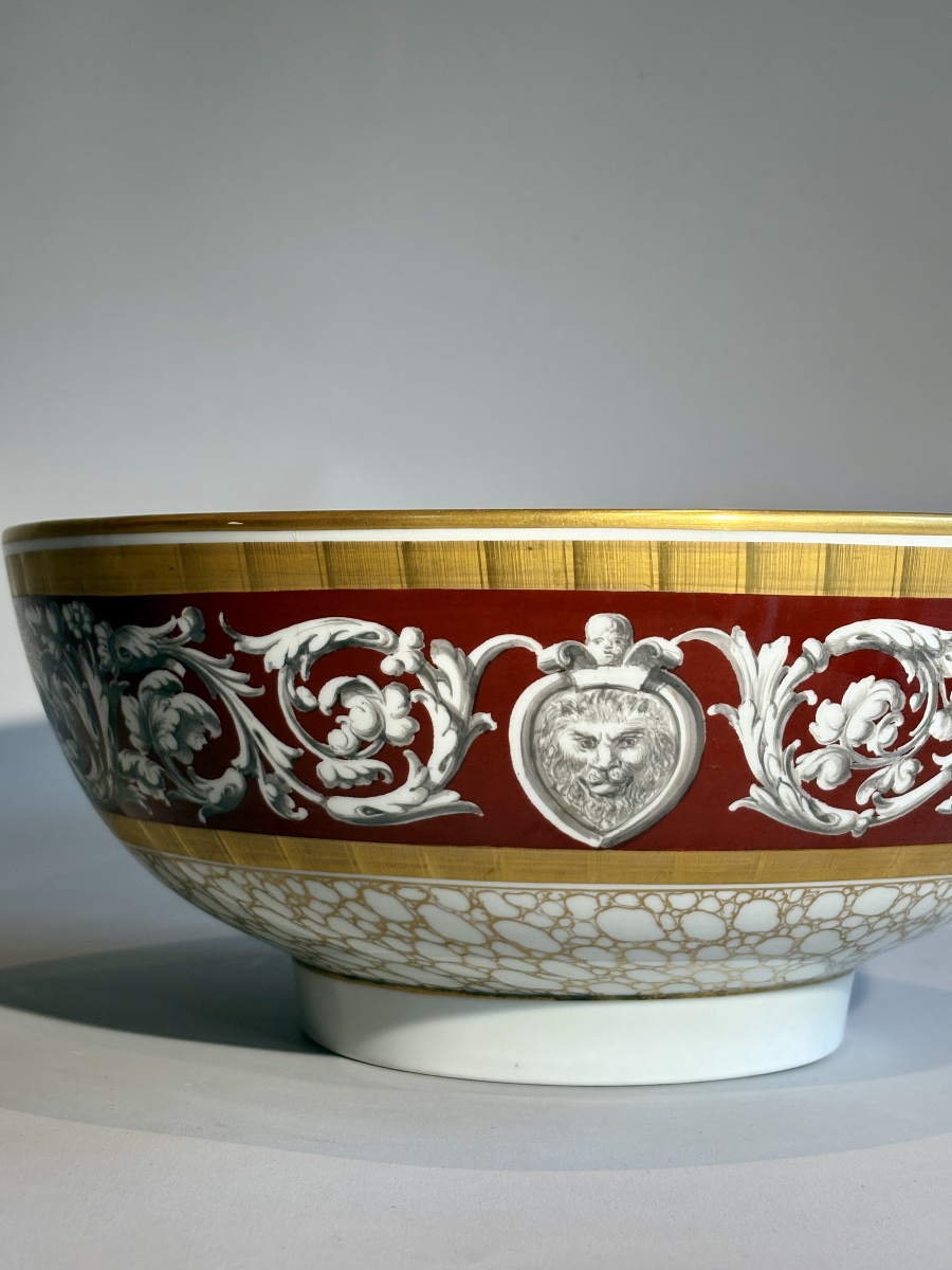 Paris, vers 1880, centre de table en porcelaine-photo-2