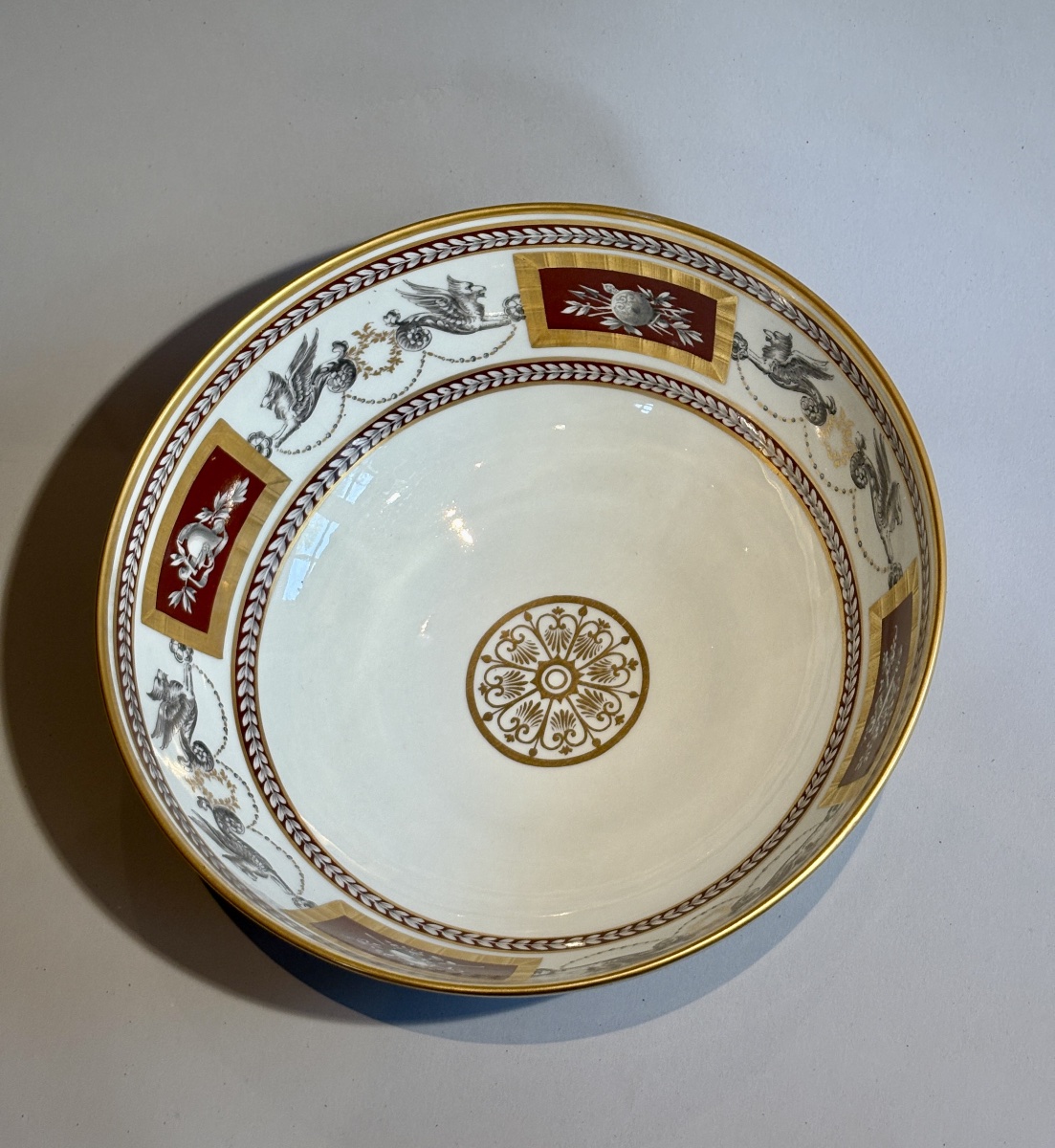 Paris, vers 1880, centre de table en porcelaine-photo-3