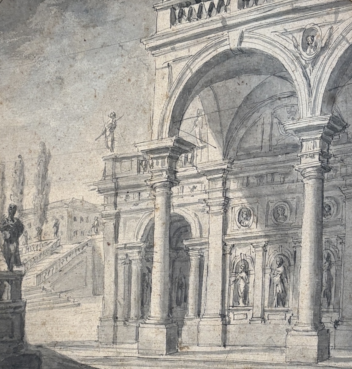 Italy, Late 17th Century. Capriccio-photo-3