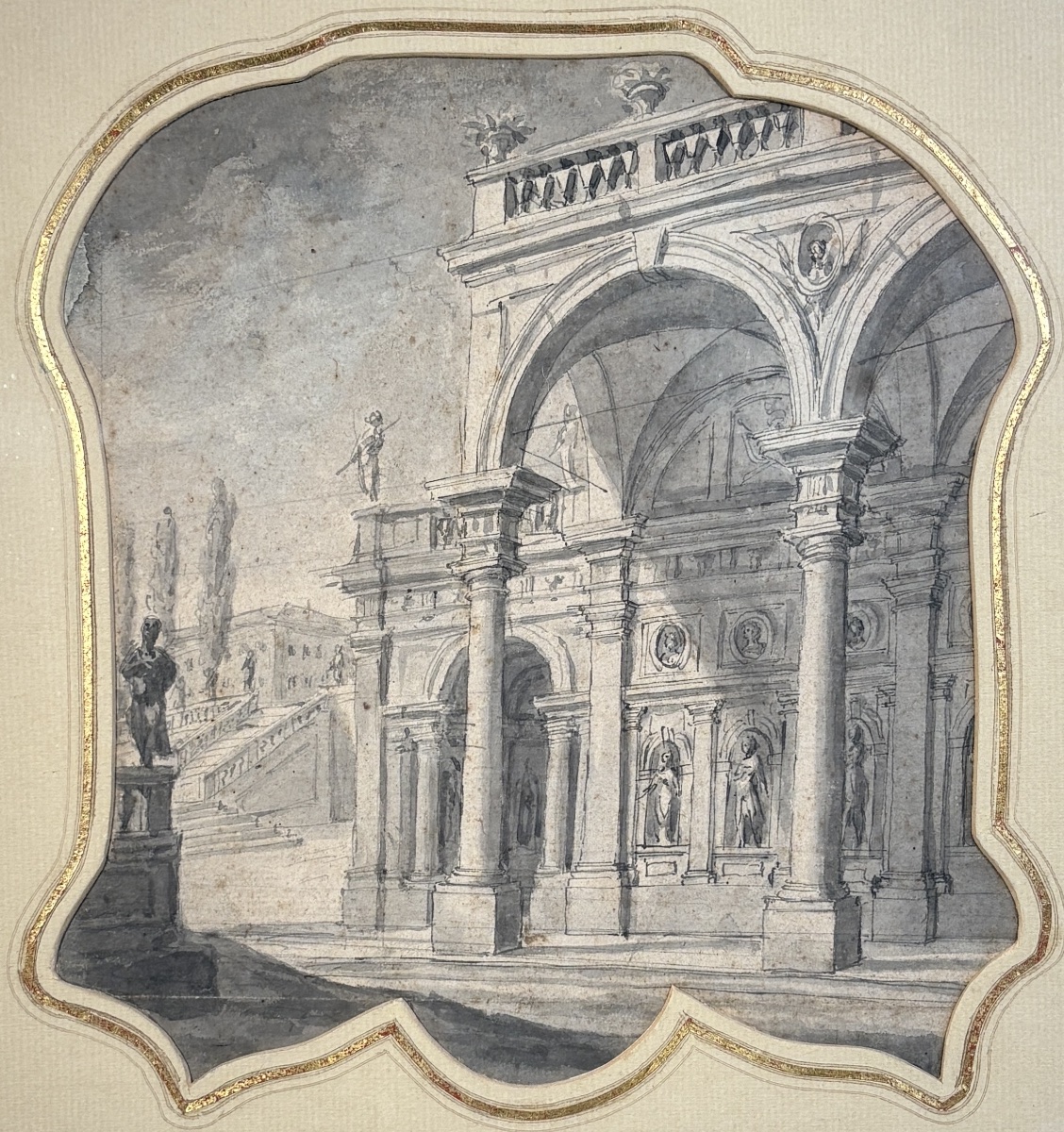 Italy, Late 17th Century. Capriccio