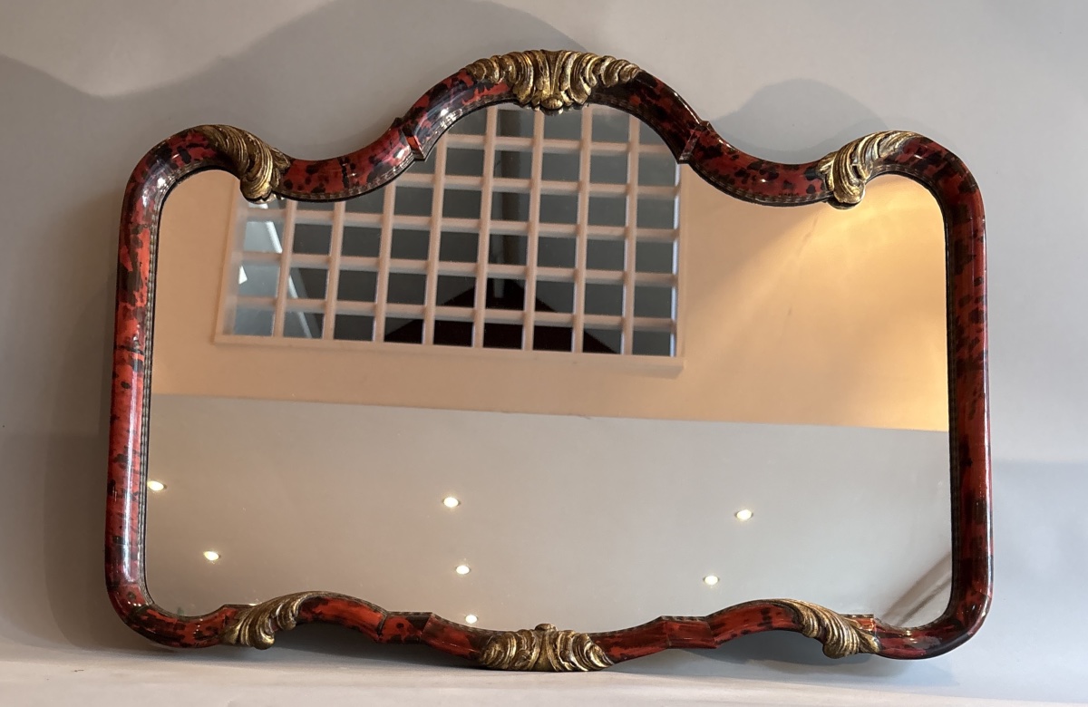 Louis XV-style Mirror, Circa 1930, Attributed To Maison Franck-photo-1