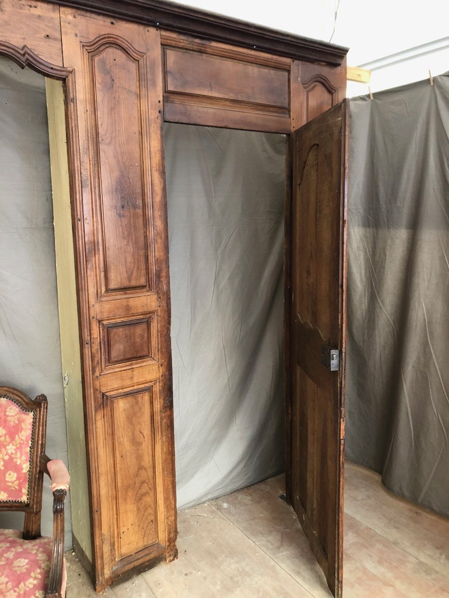 Boiserie,Alcôve De Chambre d'époque Louis XV-photo-3