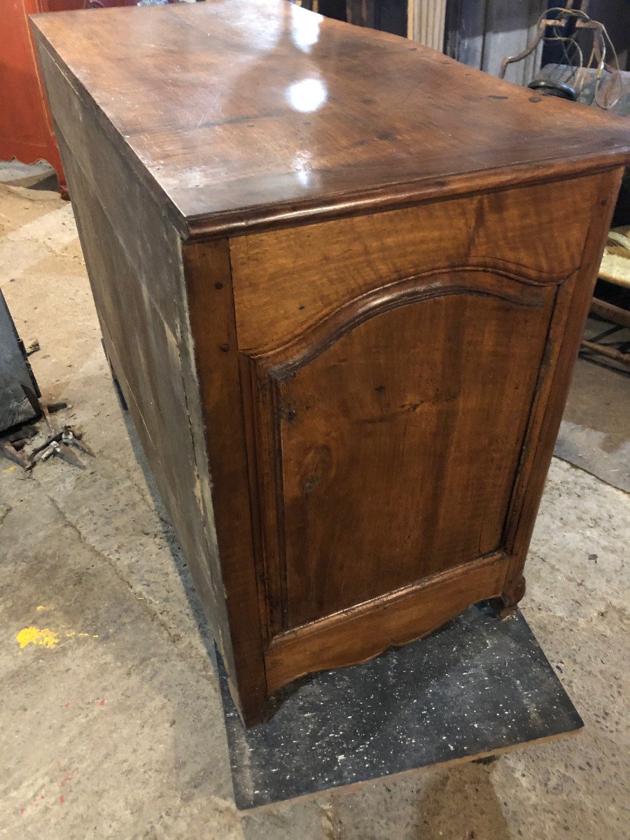 Regency Period Commode In Walnut-photo-2
