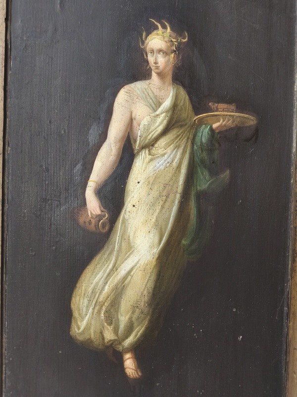 Bachante, Oil On Canvas Maestri Michelangelo-photo-3