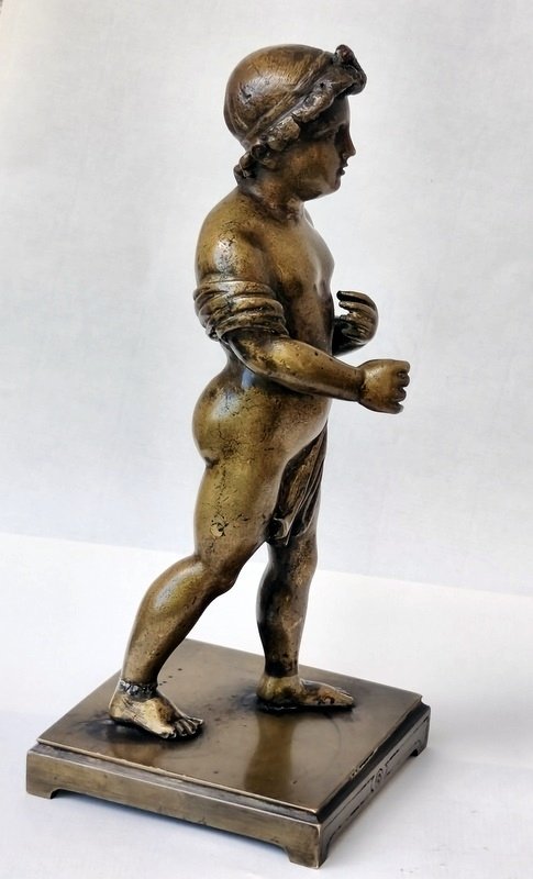 Statuettes, Two In Bronze – Bacchus – Early 19th Century.-photo-4