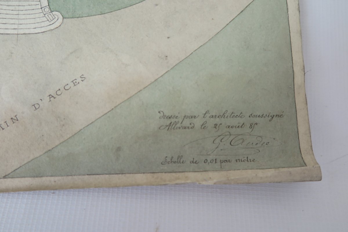 Plans -  villa "la perolliere"  architecte Gaspard Andre 1885-photo-1