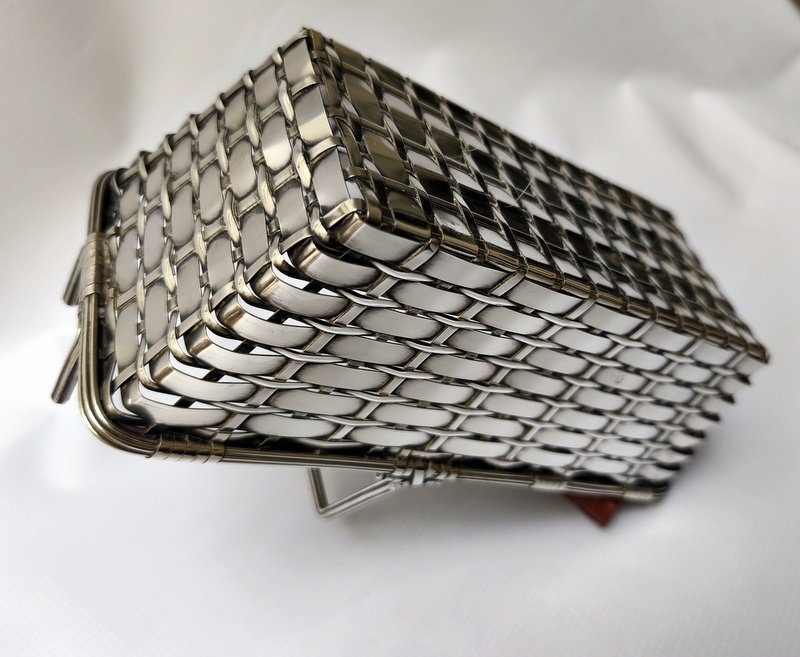 Porte bouteille metal argente 1930-photo-4
