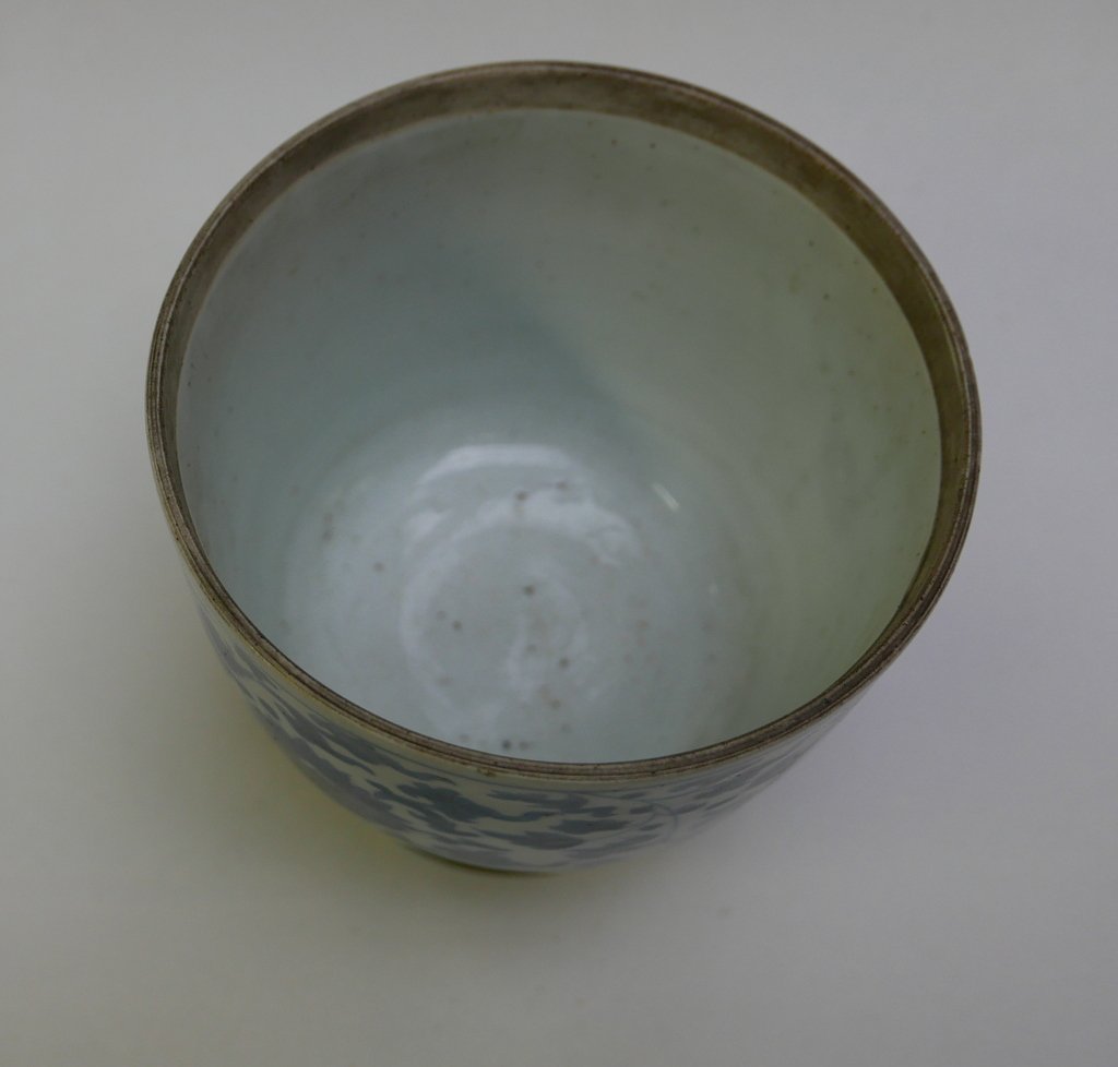 Chinese Porcelain Cup Blue And White Decor XVIII-photo-1