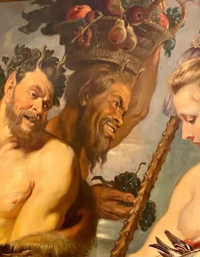 Grande Peinture Antique Après Peter Paul Rubens, Vers 19e Siècle-photo-4