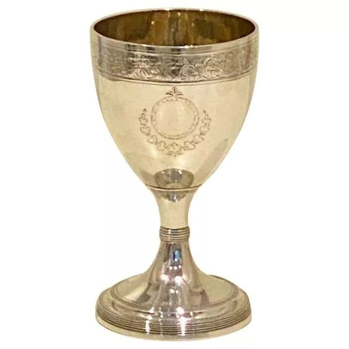 Fin Gobelet En Argent Sterling De l'époque Géorgienne, Circa 1798